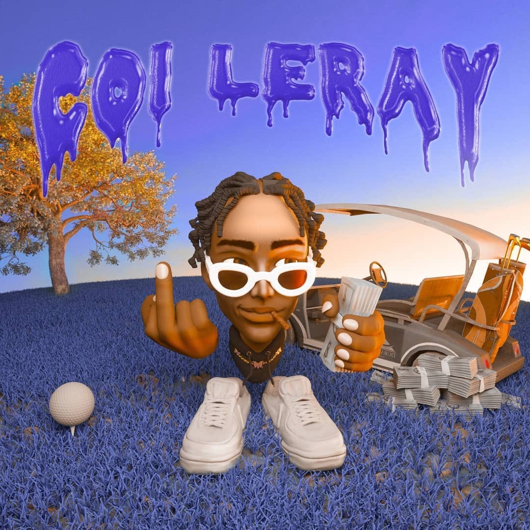 3D character cover art example