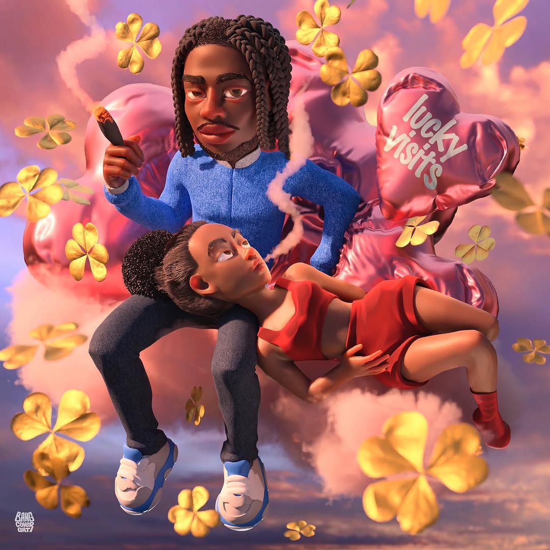 Cover art as the first visual memory of a song