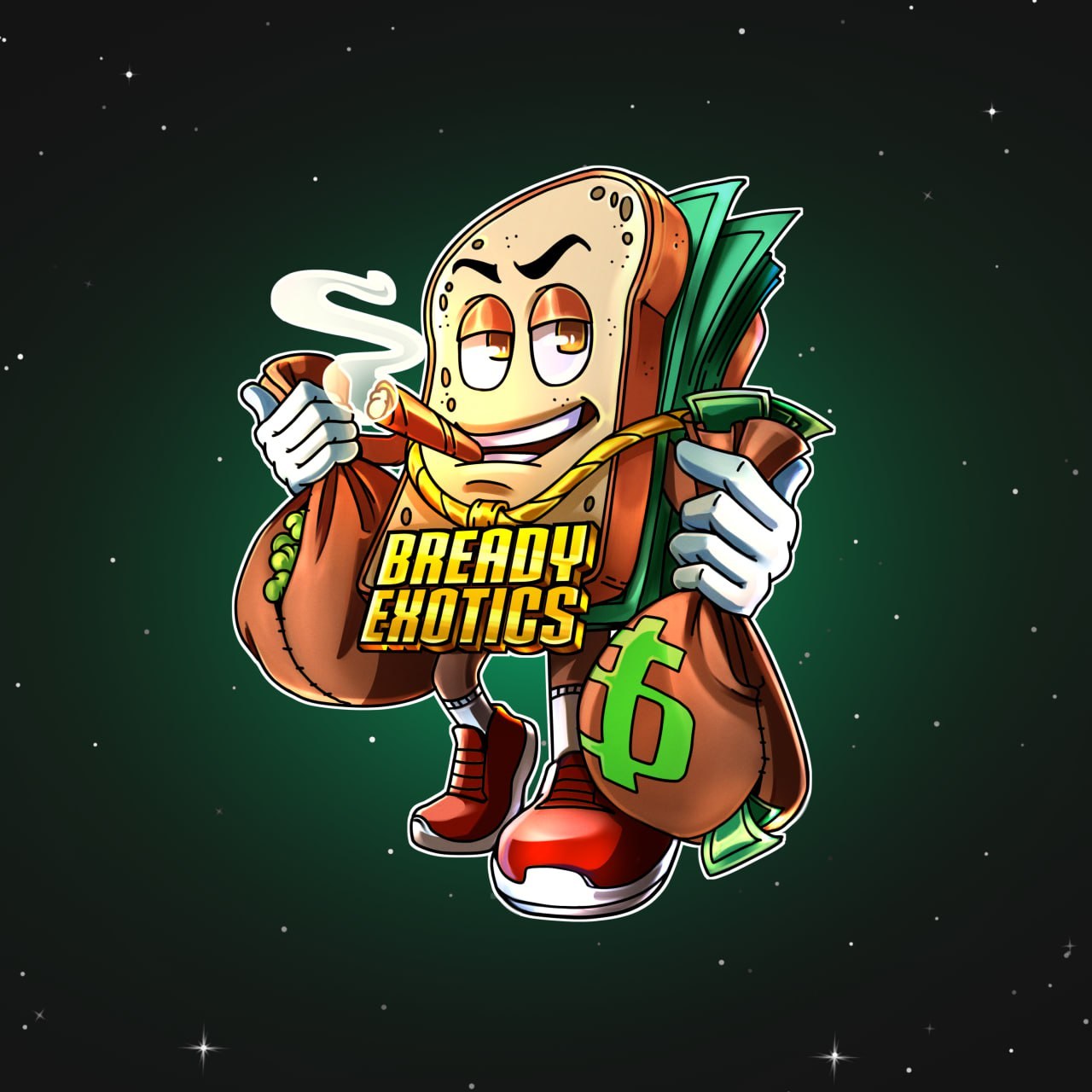 Logo and Merch design example