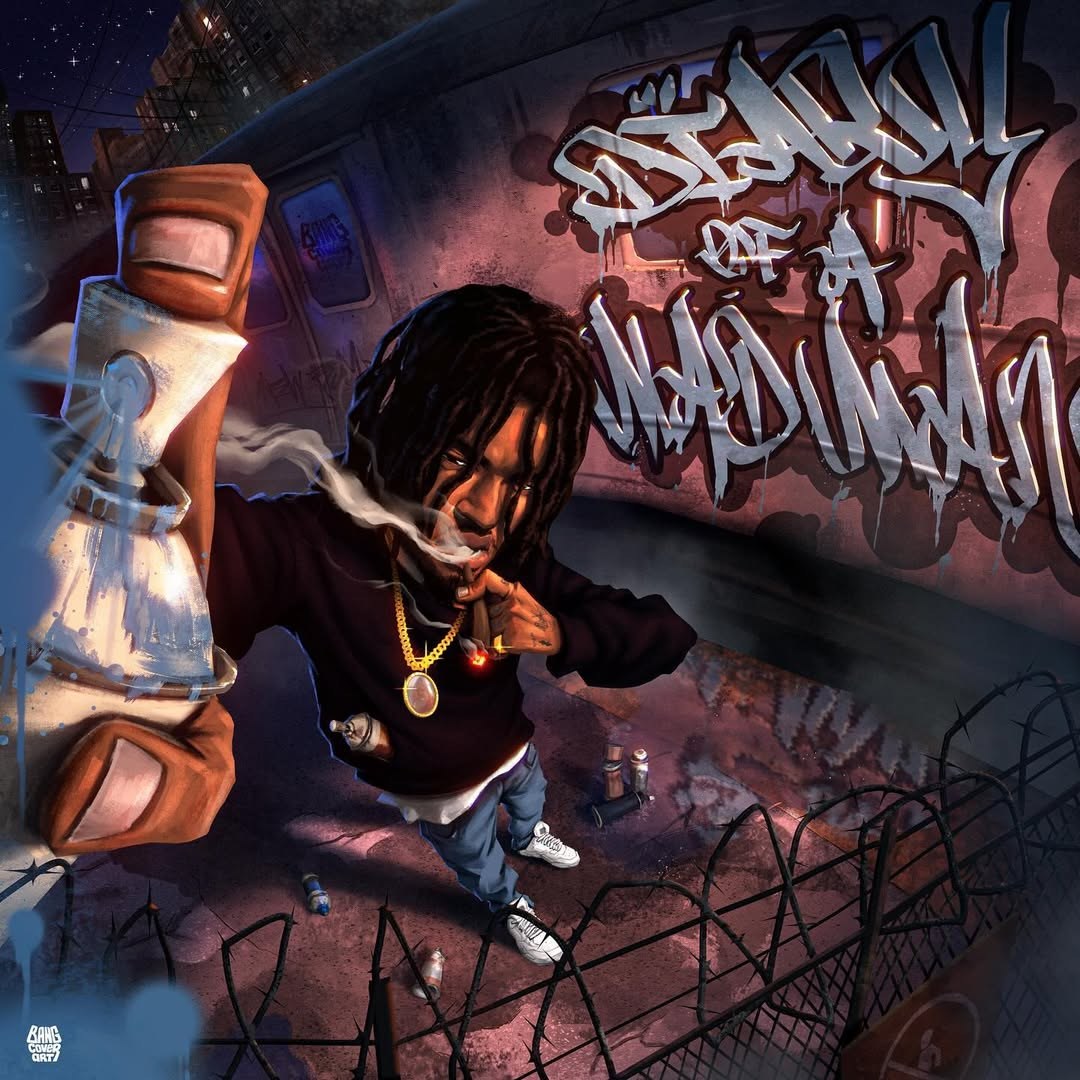 Underground style cover art for a rap release