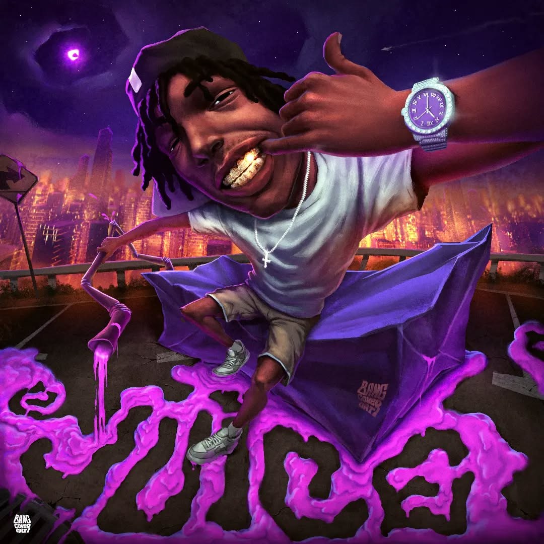 Underground style cover art for a rap release &mdash; example 5